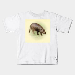 Pygmy hippopotamus Kids T-Shirt